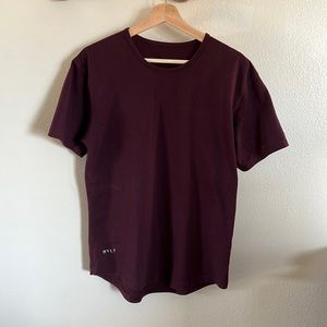Maroon BYLT Basic Shirt